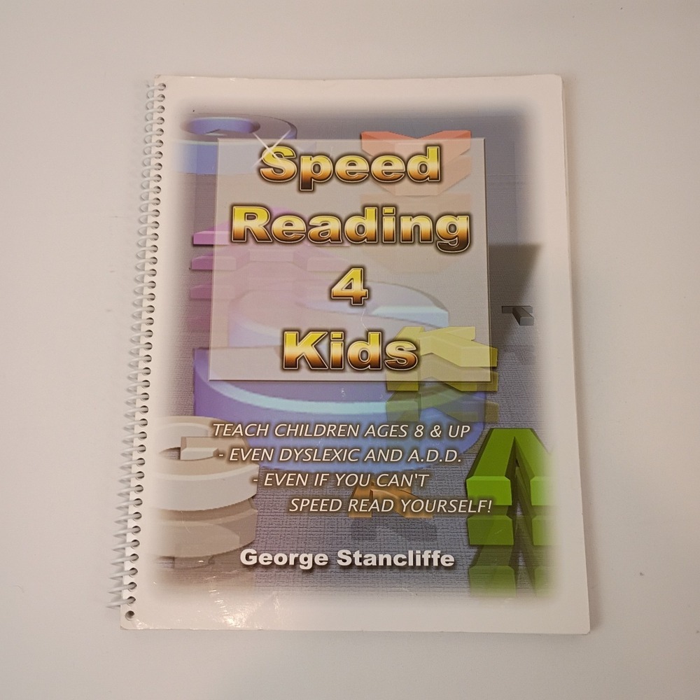 Speed Reading 4 Kids, 3rd Edition by George Stancliffe - Paperback, Very Good